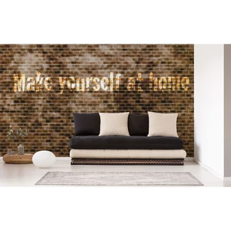 Fototapete Atelier 47 Brown Tiles in Steinoptik - Architects Paper  