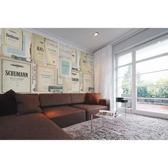 Fototapete Atelier 47 Sheet of Music retro vintage - Architects Paper  