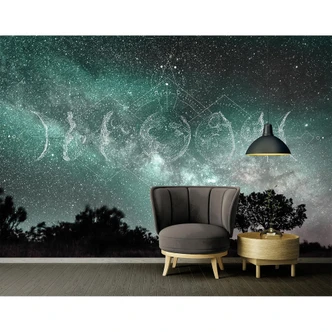 Architects Paper Fotomurale - Atelier 47 Fasi lunari 