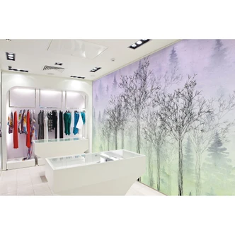 Fototapete Atelier 47 Trees Artwork Wald - Architects Paper  