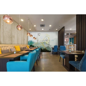 Fototapete Atelier 47 Golden Outline Wald - Architects Paper  