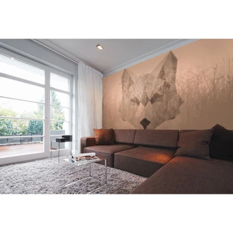 Fototapete Atelier 47 Fox Graphic Tiere - Architects Paper 