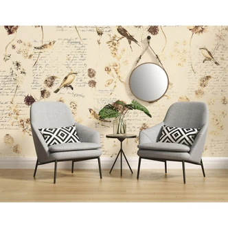 Fototapete Atelier 47 Bird Poetry Tiere - Architects Paper  