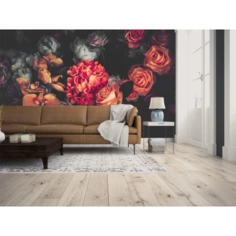 Livingwalls Fototapete Designwalls Romantic Flowers Blumen Livingwalls Fototapete Designwalls Romantic Flowers Blumen