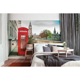 Livingwalls Fotobehang Designwalls Phone Booth 