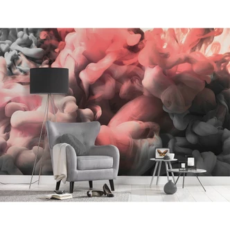 Livingwalls Fototapete Designwalls Colored Smoke modern 