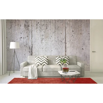 Grey and black non-woven wallpaper Designwalls ConcreteWall Modern  