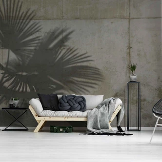  ShadeOfPalm2 in grijsgroen - vliesbehang Designwalls 2 - 2,55 x 3,5 m 