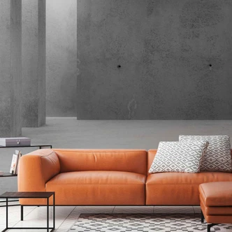 Papel pintado GrisCoridor en negro grisáceo - Papel pintado tejido-no tejido Designwalls 2 - 2,55 x 3,5 m 