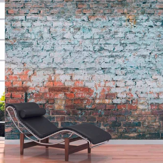 Brick wallBricks3 wallpaper in beige brown - non-woven wallpaper Designwalls 2 - 2.55 x 3.5 m 