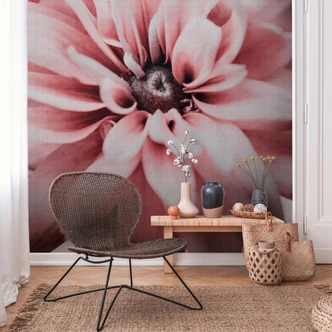 Livingwalls Blumentapete Metropolitan Stories THE WALL Vliestapete floral rosa, weiß 