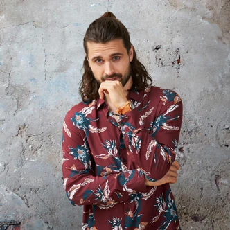 Livingwalls Metropolitan stories THE WALL - stone effect wallpaper 