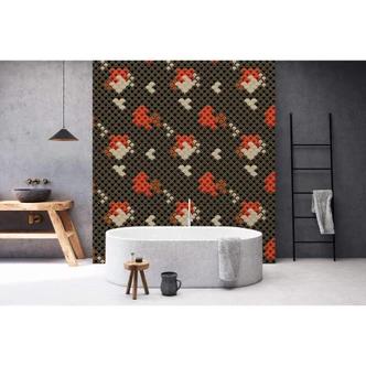 Livingwalls Fototapete Walls by Patel 2 koi 1 