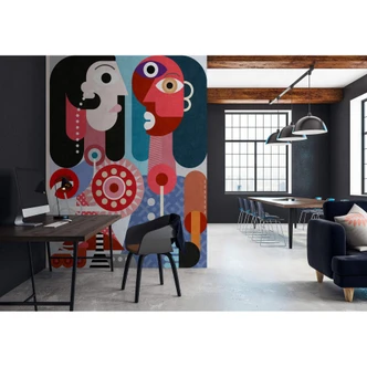 Livingwalls Photo Wallpaper Walls by Patel 2 couples 3 Livingwalls Photo Wallpaper Walls by Patel 2 couples 3