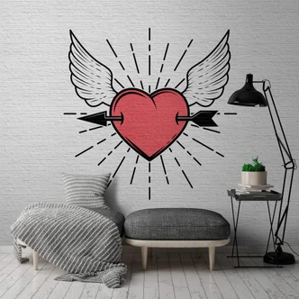 Livingwalls Fototapete Walls by Patel 2 tattoo you 1 