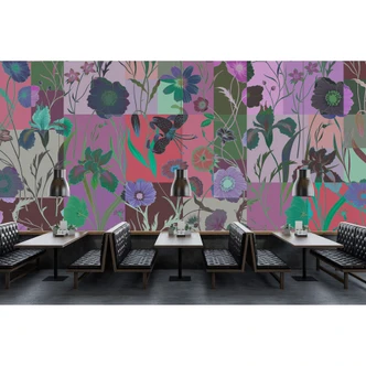 Livingwalls Fototapete Walls by Patel 2 floral patch 1 