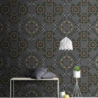 Livingwalls Fototapete Walls by Patel graphite 3 