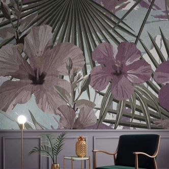 Livingwalls Fotomurale Walls by Patel – Hibiscus 2 