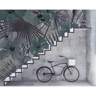 Livingwalls Fotomurale Walls by Patel hibiscus 3 