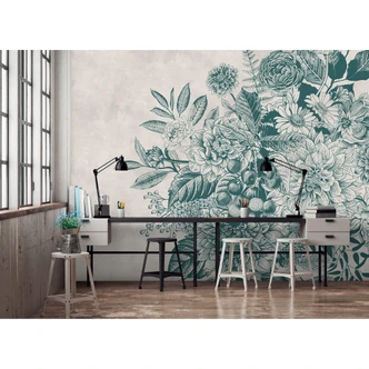 Livingwalls Fototapete Walls by Patel greenery 1 