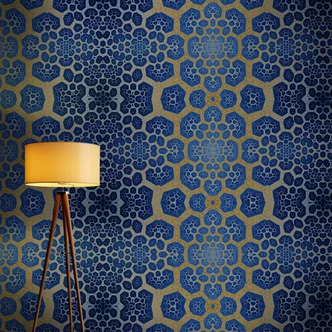 Livingwalls Fotomurale Walls by Patel fractal 2 