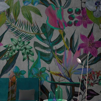 Livingwalls Fotomurale Walls by Patel exotic night 1 