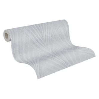 A.S. Création Vliestapete New Elegance Palmentapete, grau 