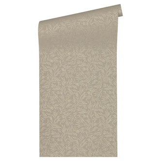 Architects Paper Alpha Papier peint floral, Marron, Bronze, Gris 