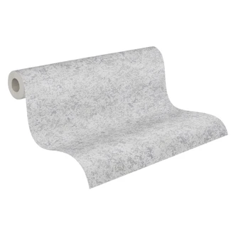 A.S. Création Attractive Papier peint intissé uni - gris 