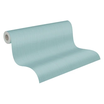 A.S. Création Attractive Papier peint intissé uni - bleu 