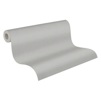 A.S. Création Attractive Papier peint intissé uni - gris 