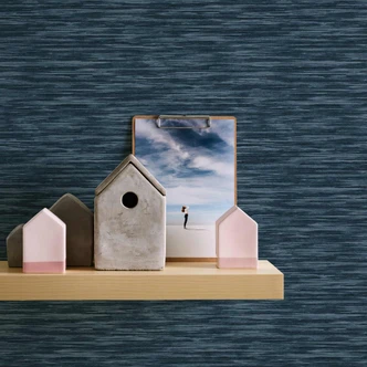 Daniel Hechter Papier peint à motifs Bleu  