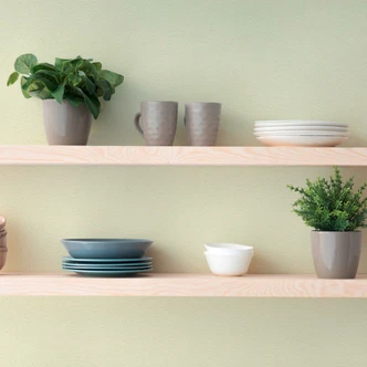 Unitapete mit Leinen-Optik Gelb Creme – Einfarbige Vliestapete mit Textilstruktur 