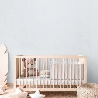 Unicolor wallpaper boys room white blue - monochrome wallpaper nursery 