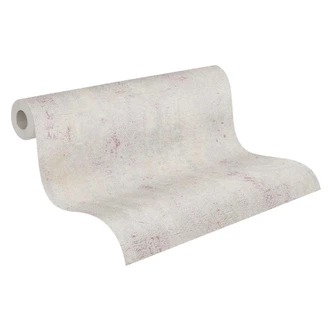 Livingwalls Metropolitan Stories 2 Ava - New York Papier peint effet béton, Beige, Gris, Rouge 