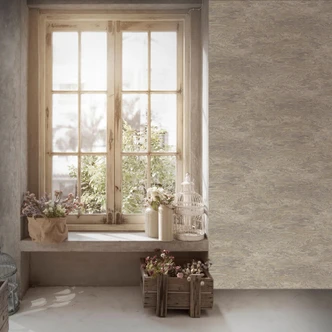 Livingwalls abstrakte Tapete My Home My Spa Vliestapete Feminine Powdery Home graubeige, silber 