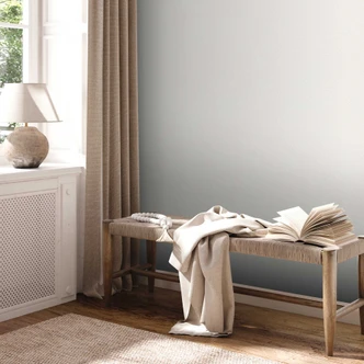 Vit vanlig tapet - monokrom non-woven tapet gipsutseende - tapet texturerad skal och stick tapet vardagsrum kök 