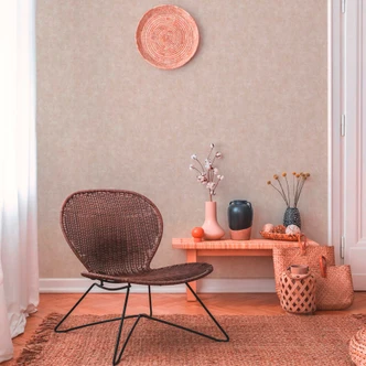 Carta da parati semplice beige crema - Carta da parati cucina - Tessuto non tessuto soggiorno corridoio 