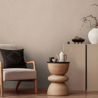 Daniel Hechter Papier peint uni Beige  