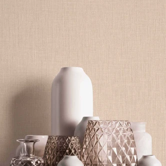 Daniel Hechter Papier peint uni Beige  