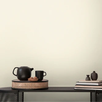 Non-woven wallpaper white solid colour - plain wallpaper for bedroom, living room 