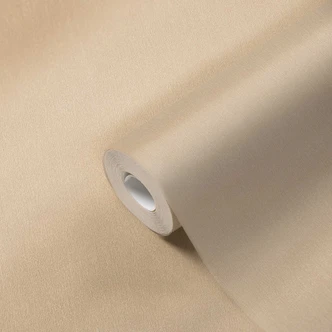 A.S. Création Unitapete Dream Flowery Vliestapete einfarbig beige 