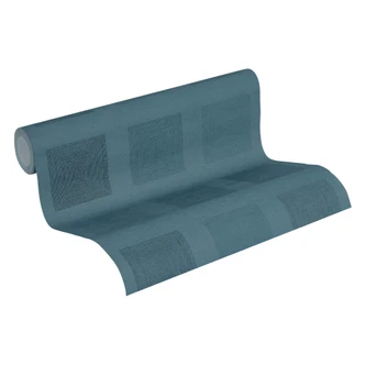 Ethnic Origin A.S. Création Papier peint géométrique - Bleu  