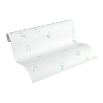A.S. Création Little Stars Papier peint enfant - Vert, bronze 