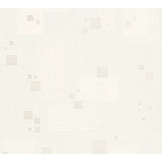 A.S. Création Vliestapete New Look Mustertapete Glitzereffekt metallic, weiß A.S. Création Vliestapete New Look Mustertapete Glitzereffekt metallic, weiß