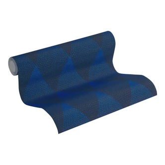 Carta da parati New Walls - Glam anni '50 blu Carta da parati New Walls - Glam anni '50 blu