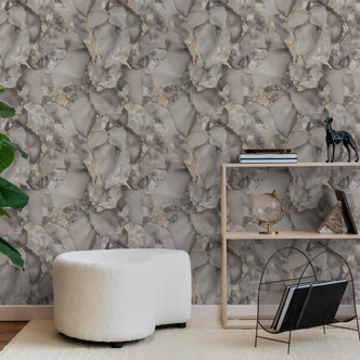 Marmor-Tapete Grau Beige Gold - Vliestapete mit Metallic-Akzenten modern Marmor-Tapete Grau Beige Gold - Vliestapete mit Metallic-Akzenten modern