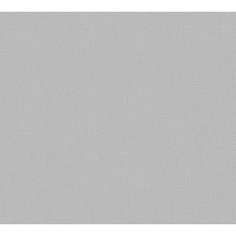 A.S. Création papier peint moderne uni gris papier peint intissé uni mat légèrement structuré 