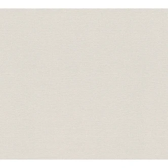 A.S. Création papier peint uni moderne beige papier peint intissé uni 
