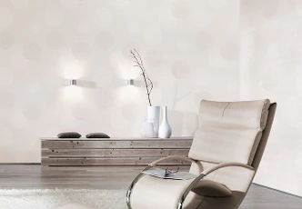 A.S. Création Tapet Spot Cream, Hvid A.S. Création Tapet Spot Cream, Hvid